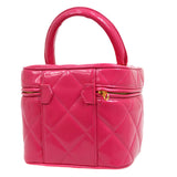 CHANEL 1995 Heart Mirror Vanity Handbag