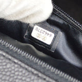 CHANEL 2000-2001 Quilted Kelly 30 Black Caviar
