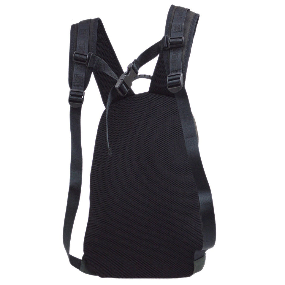 CHANEL 2003-2004 Sport Line Backpack Black Green