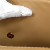 CHANEL 2000-2001 Beige Caviar Classic Flap Jumbo