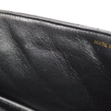 CHANEL * 1994 Black Patent Leather Chain Around Classic Flap Maxi