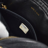CHANEL 1991-1994 Black Canvas Camera Bag Mini