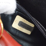 CHANEL 1989-1991 Red Lambskin Belt Bag