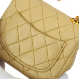 CHANEL 1990s Lambskin Belt Bag Micro