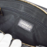 CHANEL 2001-2003 Black Lambskin Choco Bar Handbag
