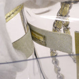 CHANEL 2006-2008 PVC Classic Single Flap Bag Large