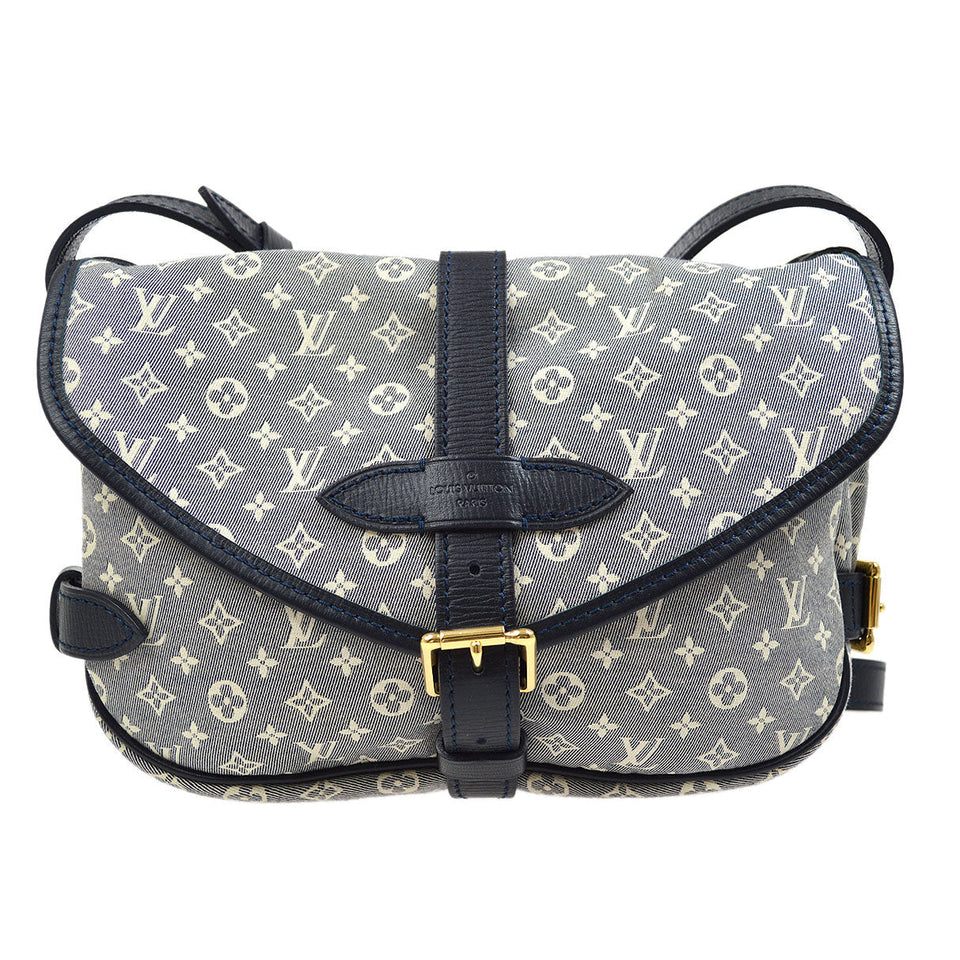 LOUIS VUITTON 2012 SAUMUR PM MONOGRAM IDYLLE M40666