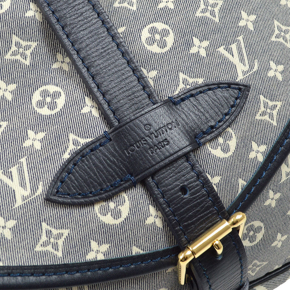 LOUIS VUITTON 2012 SAUMUR PM MONOGRAM IDYLLE M40666