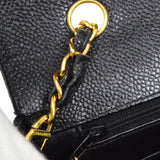 CHANEL 1994-1996 Black Caviar Diana Medium