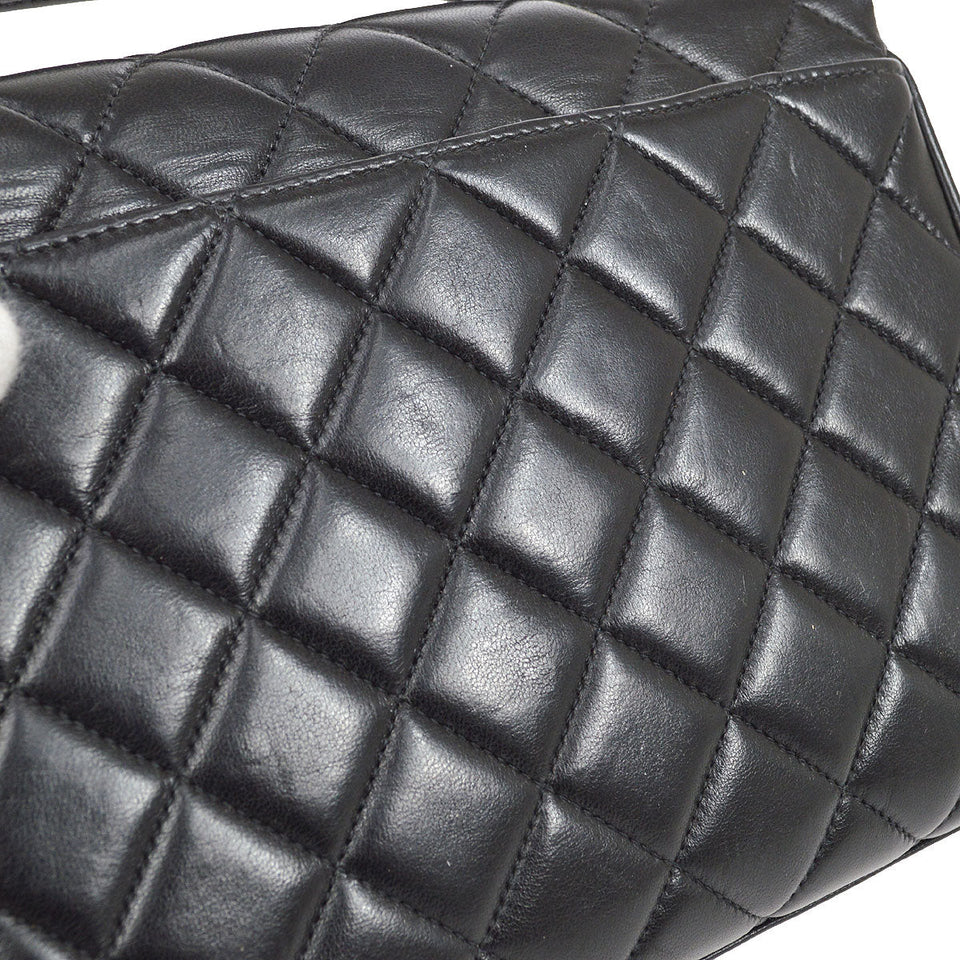 CHANEL 1996-1997 Handbag Mini Black Lambskin