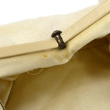 LOUIS VUITTON 2005 Cabochon Demi Lune Cream MINK M95079