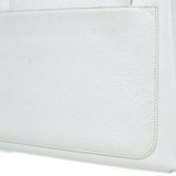 CHANEL 1997-1999 Handbag White Caviar