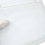 CHANEL 1997-1999 Handbag White Caviar