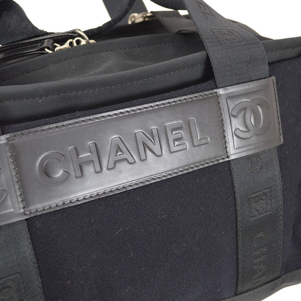 CHANEL 2004-2005 Sport Line Boston 40 Black