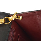 CHANEL 1991-1994 Black Lambskin horizontal Flap Bag