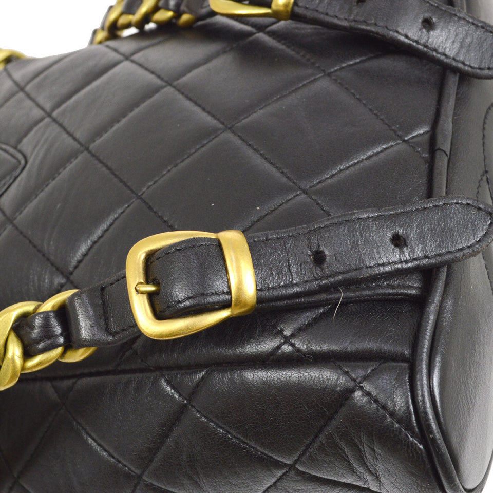 CHANEL DUMA Quilted Chain Backpack Mini 43924