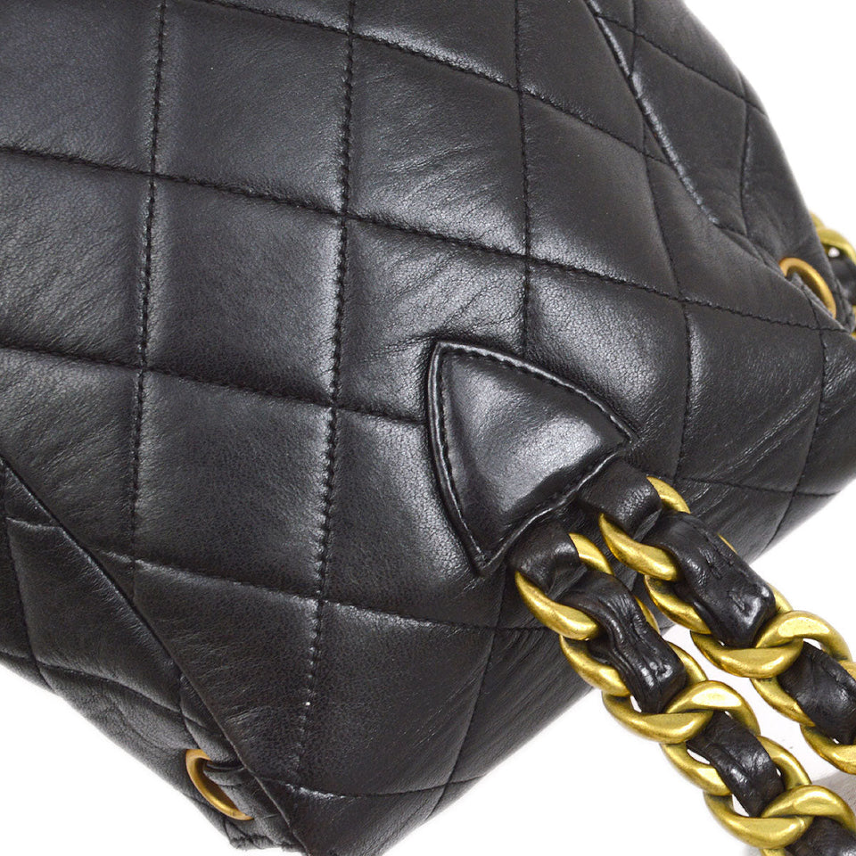 CHANEL DUMA Quilted Chain Backpack Mini 43924