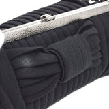 CHANEL 2006-2008 Black Evening Bag