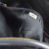 CHANEL 1991-1994 Black Velvet Diamond Camera Bag Small
