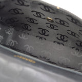 CHANEL 2000-2001 Gunmetal Hardware Wild Stitch Straight Flap Large