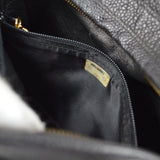 CHANEL 1991-1994 Black Caviar Diamond Camera Bag Mini