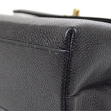 CHANEL 1999 Black Caviar Kelly 25