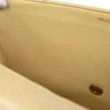 CHANEL 1994-1996 Beige Lambskin Classic Flap Jumbo