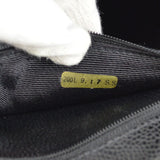 CHANEL 2000-2001 Classic Flap Jumbo Black Caviar