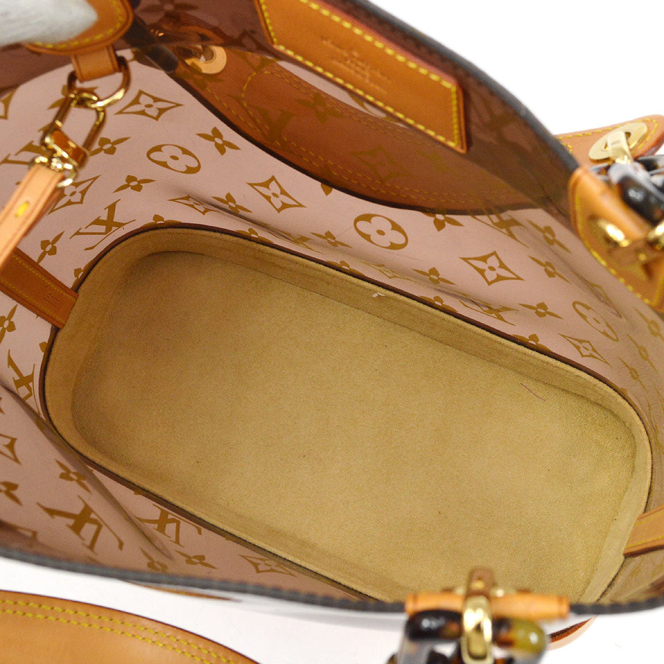 LOUIS VUITTON 2003 CABAS AMBRE PM MONOGRAM VINYL M92502