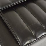 CHANEL 1991-1994 Black Lambskin Vertical Flap Bag Small
