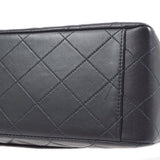 CHANEL 1995 Black Lambskin Classic Flap Maxi
