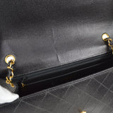 CHANEL 1998 Classic Flap Sellier Jumbo Black Caviar