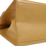 CHANEL 1999 Beige Caviar Trapezoid Shoulder Bag