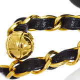 CHANEL 1994-1996 Vertical Letter Flap Jumbo Black Caviar