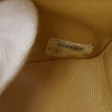 CHANEL 1991-1994 Beige Lambskin Horizontal Double Flap Mini