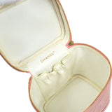 CHANEL 2003-2004 Pink Caviar Timeless Vanity Handbag