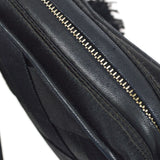 CHANEL 1991-1994 Camera Bag Mini Black satin
