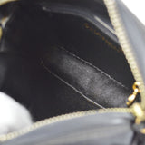 CHANEL 1991-1994 Camera Bag Mini Black satin
