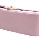 CHANEL 2004-2005 Wild Stitch Handbag Lilac Calfskin