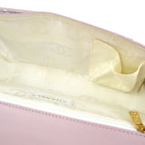 CHANEL 2004-2005 Wild Stitch Handbag Lilac Calfskin