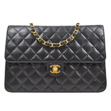 CHANEL 2001-2003 Turnlock Half Flap Medium