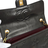 CHANEL * 1994-1996 Star Stitch Classic Single Flap Medium
