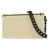 CHANEL 2000-2001 Monochrome Acrylic Shoulder Bag Small