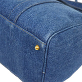 CHANEL 1996-1997 2way Boston 35 Denim