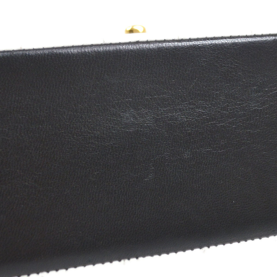 CHANEL 1991-1994 Vertical Border Flap Small Lambskin