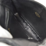 CHANEL 1980s Cosmoline Belt Bag Black Lambskin #65