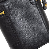 CHANEL 1994-1996 Timeless Vanity Handbag Black Caviar