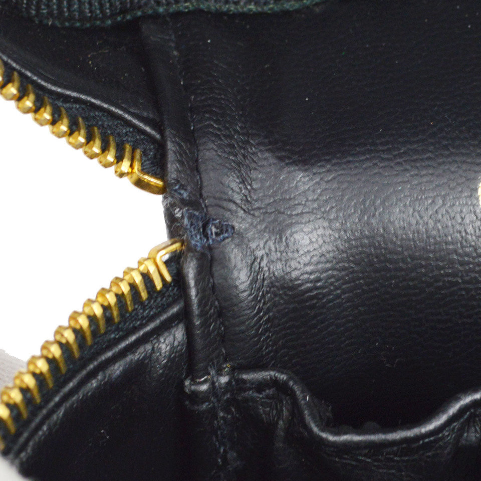 CHANEL 1994-1996 Timeless Vanity Handbag Black Caviar