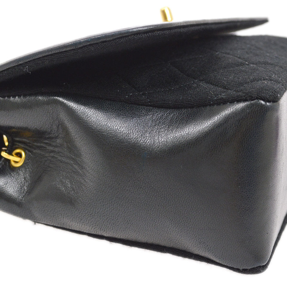 CHANEL 1989-1991 Border Flap Small & Pouch Set