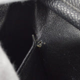 CHANEL 1991-1994 Diagonal Camera Bag Mini Black Caviar